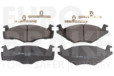 Eurobrake Bremsbelagsatz Vorderachse [Hersteller-Nr. 5502224735] für Seat, VW von EUROBRAKE