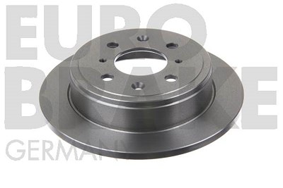 Eurobrake Bremsscheibe Hinterachse VOLL [Hersteller-Nr. 5815202613] für Acura, Honda, Lotus, Mg, Rover von EUROBRAKE