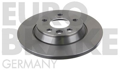 Eurobrake 1x Bremsscheibe Hinterachse Voll [Hersteller-Nr. 5815202552] für Seat, Ford, VW von EUROBRAKE