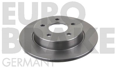 Eurobrake 1x Bremsscheibe Hinterachse Voll [Hersteller-Nr. 5815202558] für Ford von EUROBRAKE