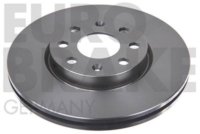 Eurobrake Bremsscheibe Vorderachse Belüftet [Hersteller-Nr. 5815202348] für Fiat, Opel von EUROBRAKE