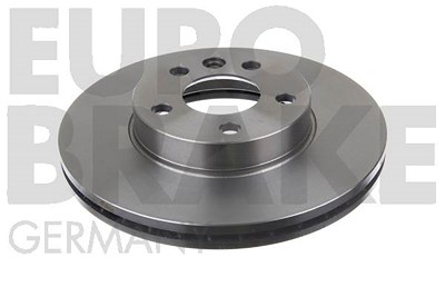 Eurobrake 1x Bremsscheibe Vorderachse belüftet [Hersteller-Nr. 5815202545] für Ford, Seat, VW von EUROBRAKE