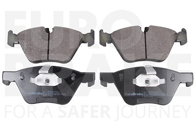 Eurobrake Satz Bremsbeläge Vorderachse [Hersteller-Nr. 5502221527] für BMW von EUROBRAKE