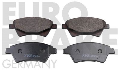 Eurobrake Satz Bremsbeläge Vorderachse [Hersteller-Nr. 5502223951] für Renault von EUROBRAKE