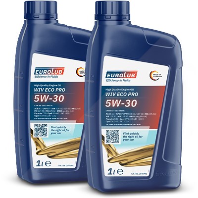 Eurolub 2x 1 L WIV ECO PRO 5W-30 von EUROLUB