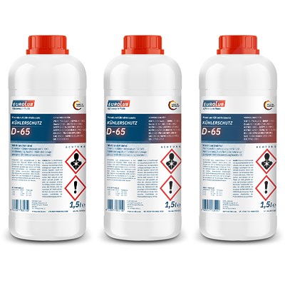 Eurolub 3x 1,5 L Kühlerschutz D-65 von EUROLUB