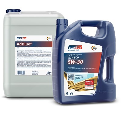 Eurolub 5 L WIV ECO SAE 5W/30 + 10 L Adblue® von EUROLUB