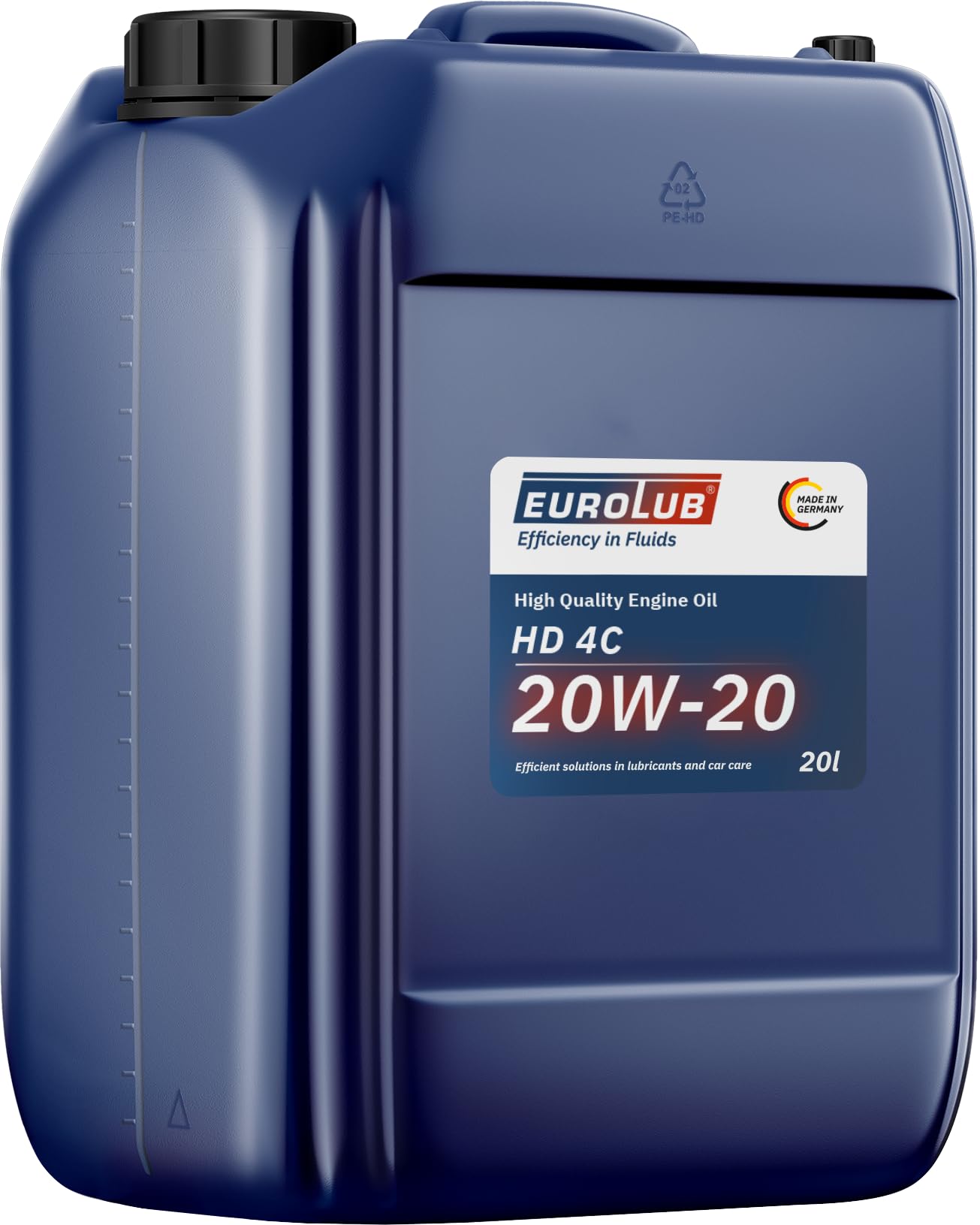 EUROLUB 332020 HD 4C SAE 20W-20 Motoröl, 20 Liter von EUROLUB