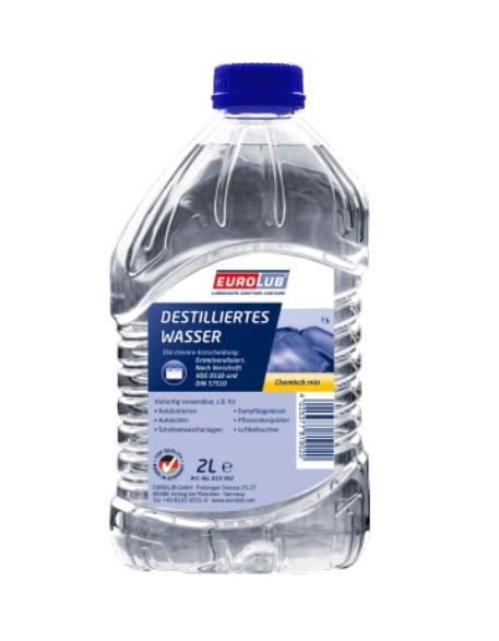 EUROLUB Destilliertes Wasser 819002 von EUROLUB