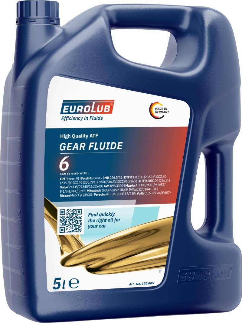 EUROLUB GEAR FLUIDE 6 Getriebeöl, 5 Liter von EUROLUB