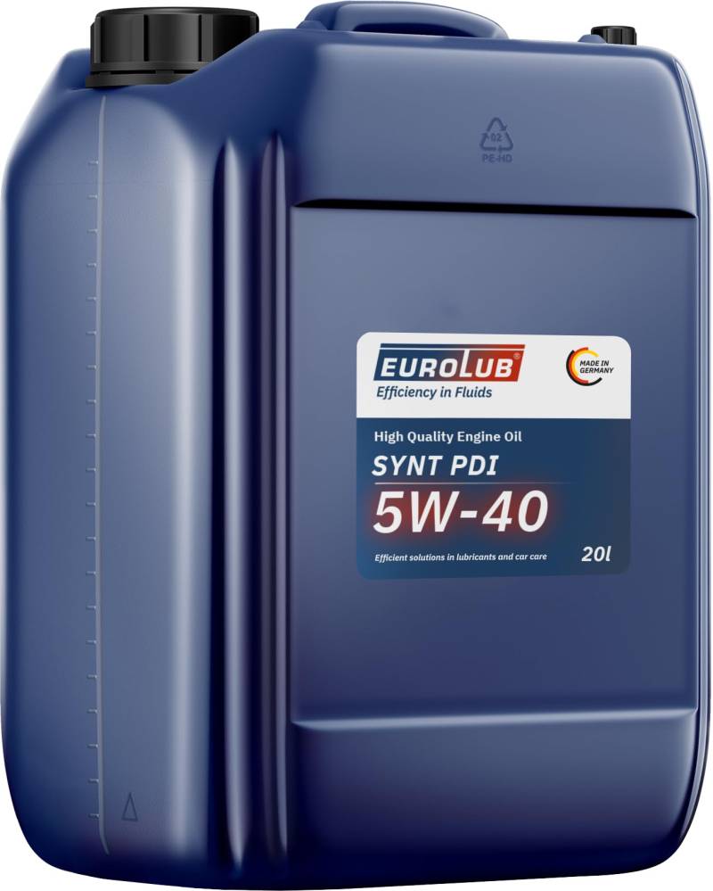 EUROLUB SYNT PDI 5W-40 Motoröl, 20 Liter von EUROLUB