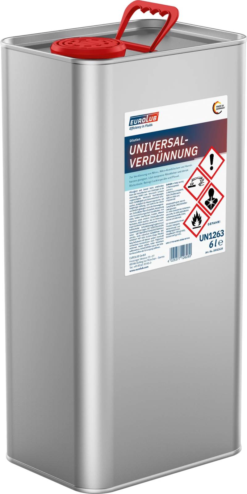 EUROLUB Universalverdünnung, 6 Liter von EUROLUB