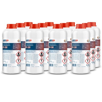 Eurolub 12x 1,5 L KÜHLERSCHUTZ D-30 Kühlerfrostschutz [Hersteller-Nr. 821015] von EUROLUB