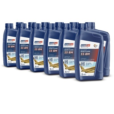 Eurolub 12x 1 L Getriebeöl GEAR FLUIDE 15 BM [Hersteller-Nr. 366001] von EUROLUB