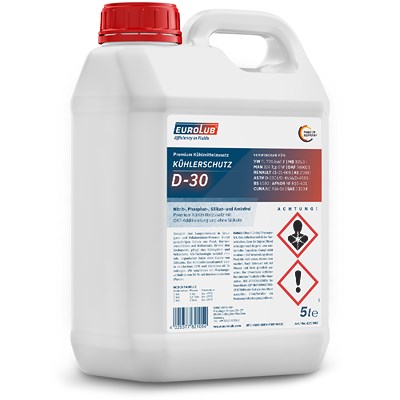 Eurolub 5 L KÜHLERSCHUTZ D-30 Kühlerfrostschutz [Hersteller-Nr. 821005] von EUROLUB