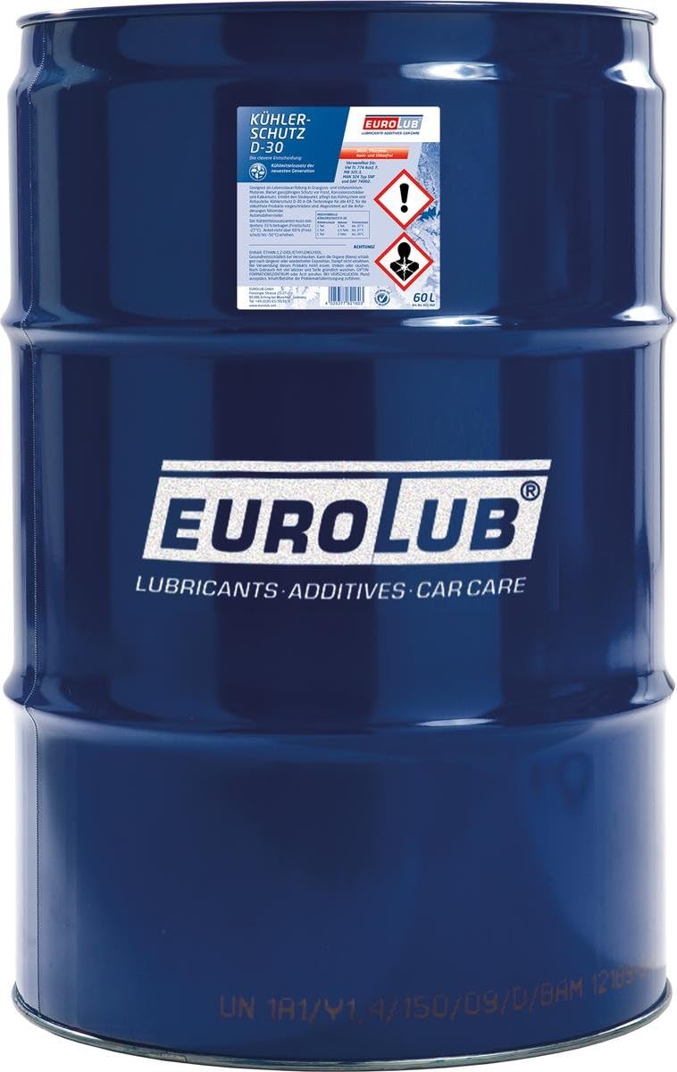 Eurolub Kühlerfrostschutz D-30 Konzentrat 60l Fass von EUROLUB