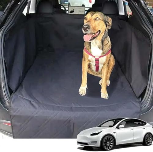 EV-GOODIES Hundematte, Schutzbezug für den Kofferraum für Tesla Model Y, Kofferraummatte, Tier Kofferraum Matte von EV-GOODIES