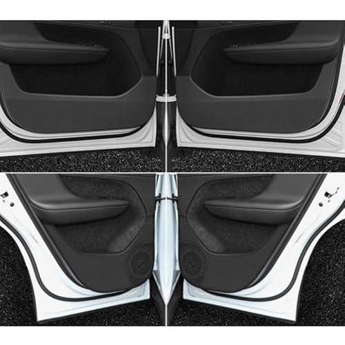 4 Stück Auto Tür Anti Kick Pad Aufkleber für Volvo XC40 2020-2023,Anti-Trittschutz für Die Tür,Auto-Tür-Schutzaufkleber,Tür-Schutzaufkleber Zubehör,C von EVANEM