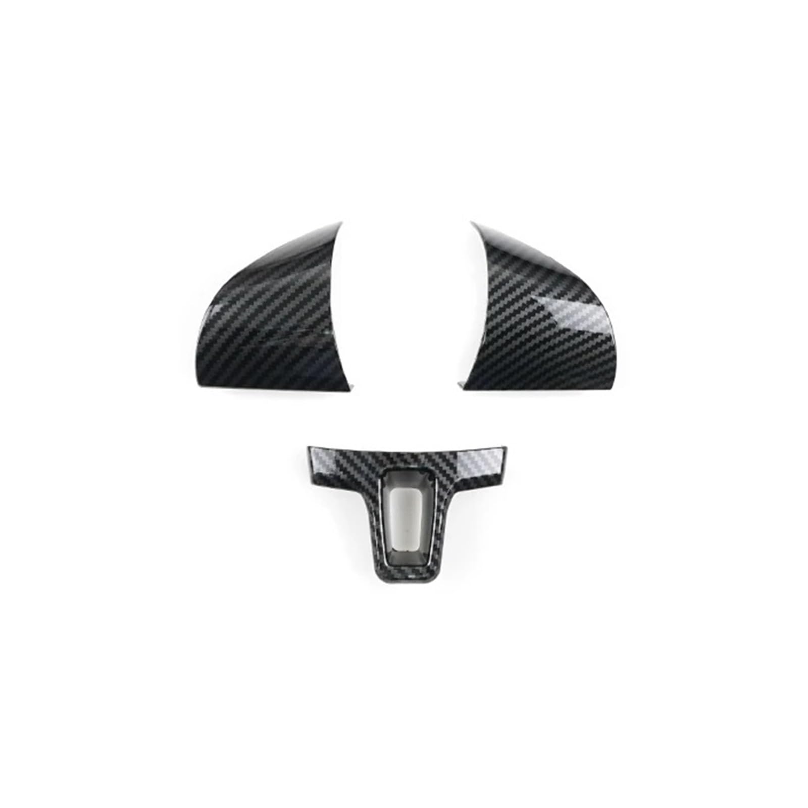 Getriebe Panel Trim Für Golf 6 MK6 Für Passat B7 Für CC Für Jetta Für Bora Für Polo Für Tiguan Für Caddy Für touran Für Sharan Auto Lenkrad Abdeckung Schutz Trim Mittelkonsole Frame(Carbon Style B 3pc von EVEKHAHHRB