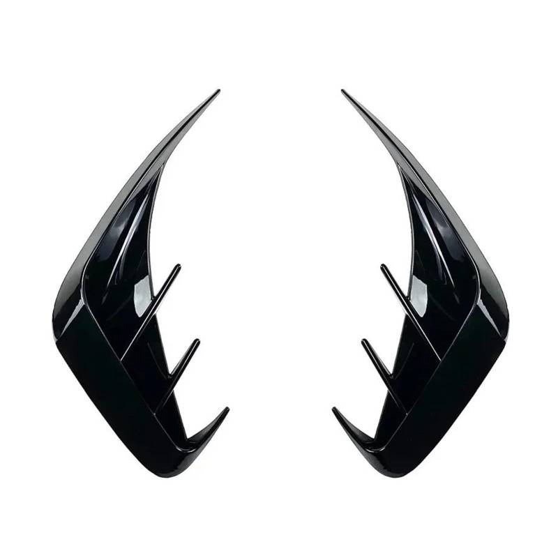 Heckspoiler Spoiler Flaps Für 3 Serie G20 Für M-Sport 320e 330e 318i 320i 325i 330i 340i 2019 2020 2021 2022 Air Vent Outlet Auto Hinten Stoßstange Lip Spoiler Abdeckung Trim Kofferraum Spoiler(Black) von EVEKHAHHRB