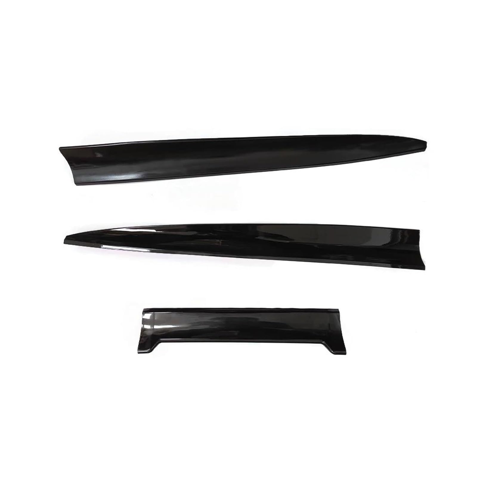 Heckspoiler Spoiler Flaps Für A3 A4 A6 C7 B8 Refit Spoiler Flügel Auto Universal Heckflügel Stamm Dach Spoiler DIY Länge Kofferraum Spoiler(Glossy Black) von EVEKHAHHRB