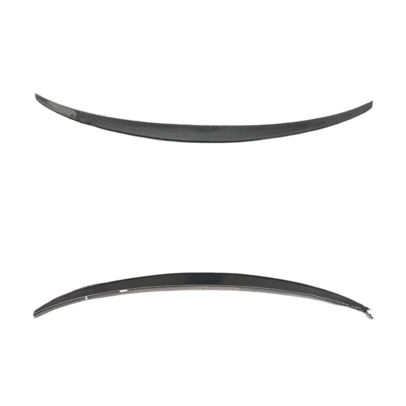 Heckspoiler Spoiler Flaps Für A4 B8 2009 2010 2011 2012 2013 2014 2015 2016 ABS Kunststoff Spoiler Unlackiert Schwanz Flügel Farbe Auto Heckspoiler Primer Kofferraum Spoiler(Carbon Fiber Patter) von EVEKHAHHRB