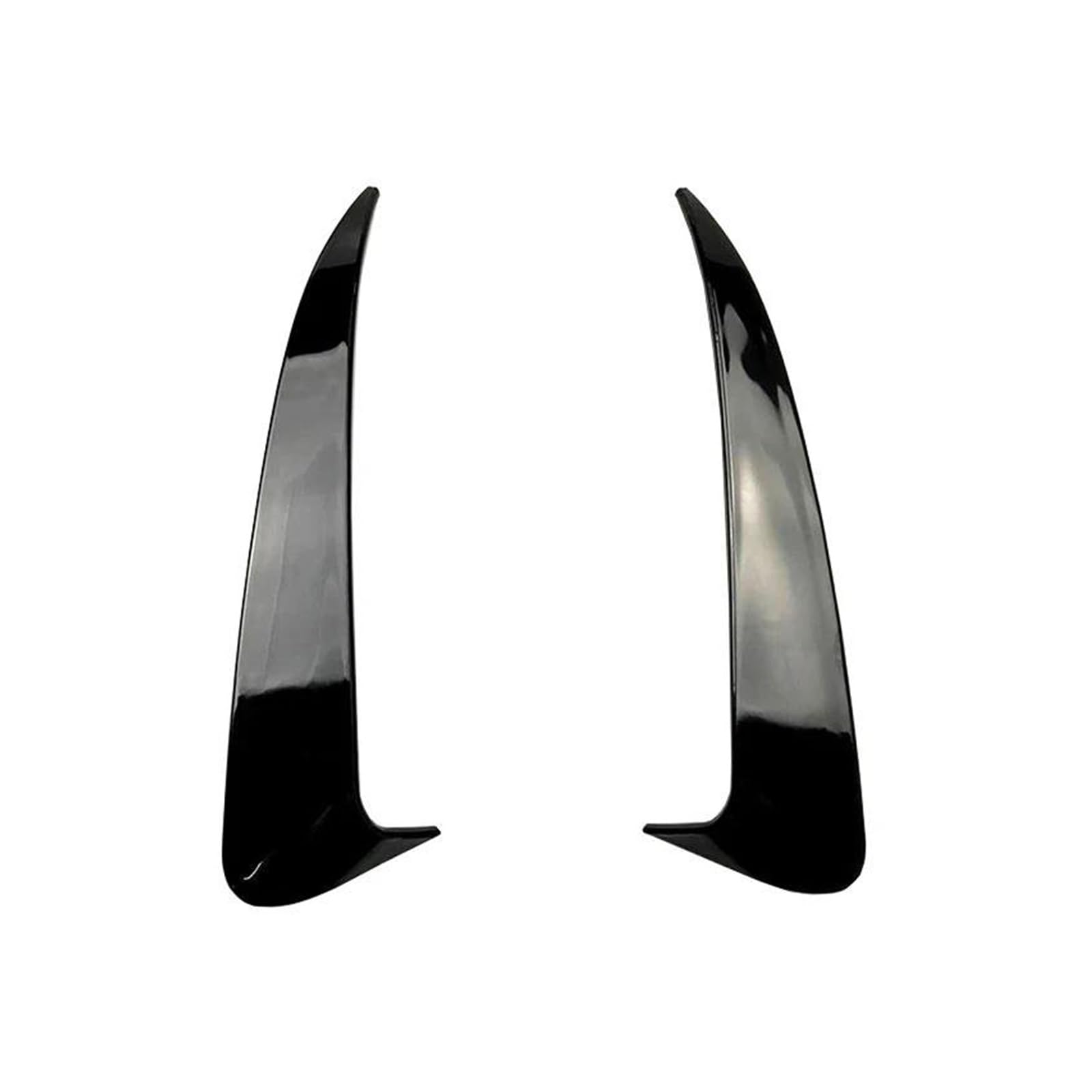 Heckspoiler Spoiler Flaps Für C-Klasse W205 C43 C63 2014 2015 2016 2017 2018 2019 Canard Air Vent Abdeckung Einsätze Zubehör Hinten Stoßstange Spoiler Seite Kofferraum Spoiler(Black) von EVEKHAHHRB