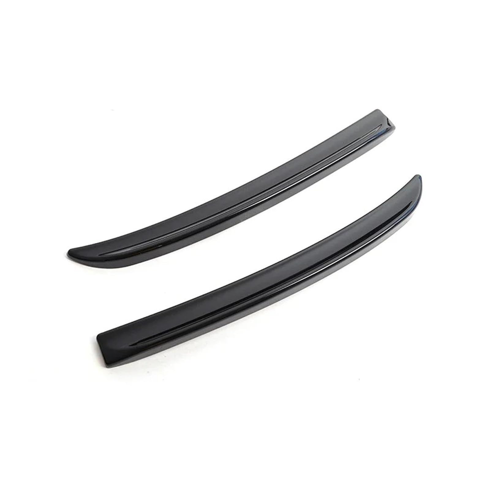 Heckspoiler Spoiler Flaps Für C&ooper F56 F55 Lip Fins Spoiler Red Carbon Schwarz Auto Heckspoiler Verlängerung Farbe Auto Teil Styling 2pcs Kofferraum Spoiler(2) von EVEKHAHHRB