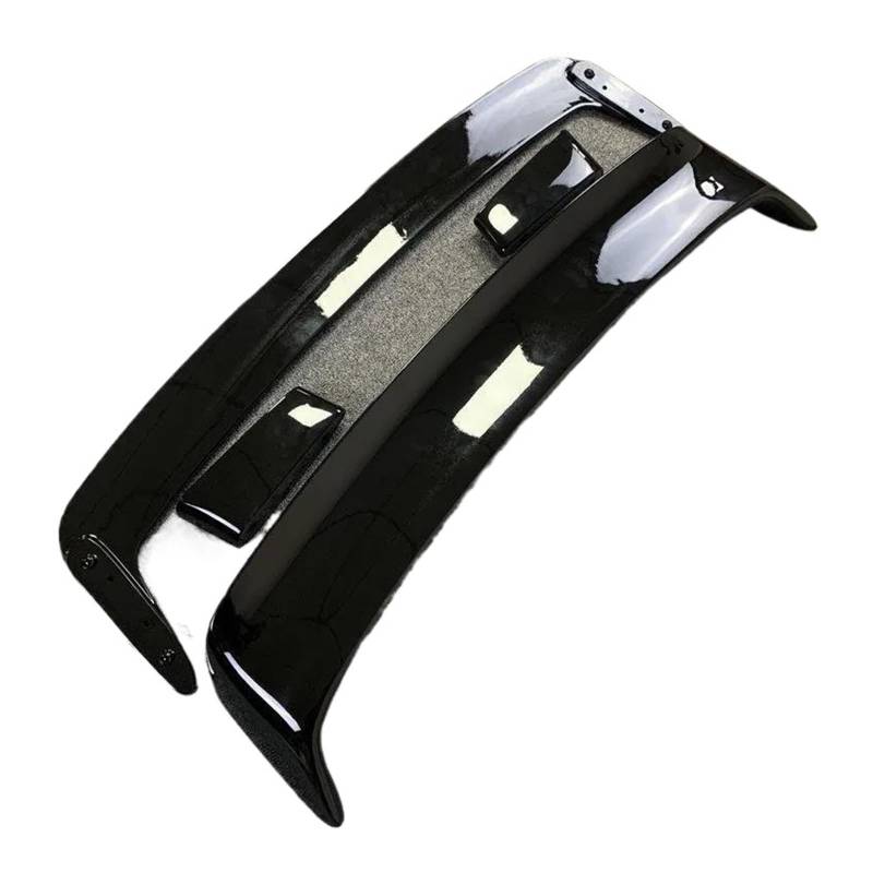 Heckspoiler Spoiler Flaps Für E36 M3 M3 Serie 1990 1991 1992 1993 1994 1995 1996 1997 1998 1999 2000 Spoiler ABS Kunststoff Materail Unlackiert Spoiler Mit Licht Kofferraum Spoiler(Bright Black) von EVEKHAHHRB