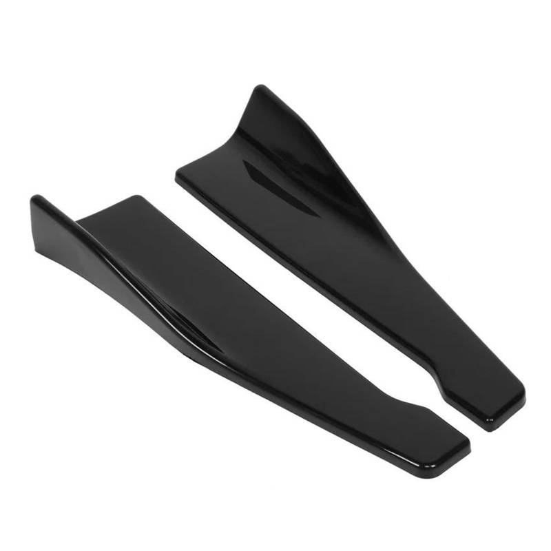 Heckspoiler Spoiler Flaps Für E90 E46 F20 F30 E39 G20 Zubehör Universal Extension Protector Heckstoßstange Spoiler Diffusor Split Car 48CM Seitenschweller Kofferraum Spoiler(Glossy Black) von EVEKHAHHRB