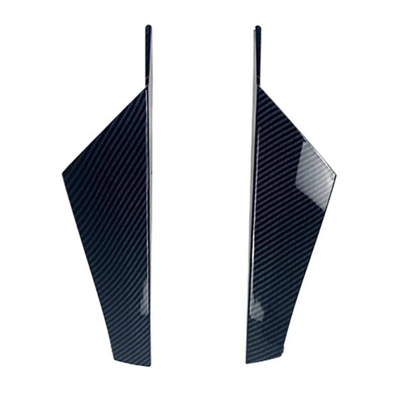 Heckspoiler Spoiler Flaps Für G&olf 8 MK8 Für G&TI Für G&TD Für TSI Für TDI 2020 2021 2022 2023 Spoiler Canards Splitter Auto Hinten Fenster Seite Spoiler ABS Kofferraum Spoiler(Carbon Fiber Look) von EVEKHAHHRB