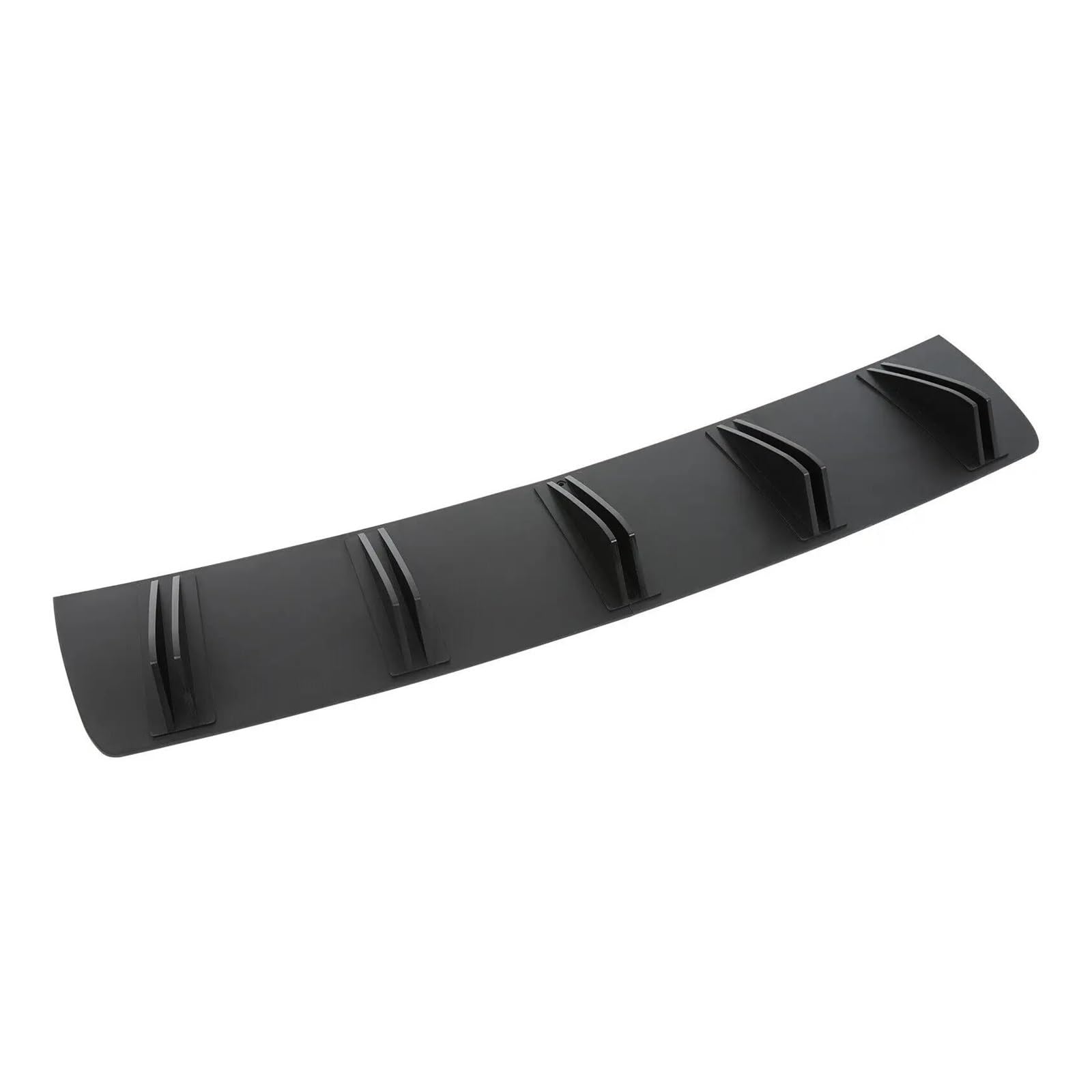 Heckspoiler Spoiler Flaps Für M&azda Für Geschwindigkeit 3 ​​CX-3 CX5 CX-7 81,5 Cm Universal Auto Zubehör Hintere Stoßstange Lip Diffusor Spoiler Splitter Shark 5 Flossen Kofferraum Spoiler(Matte Blac von EVEKHAHHRB