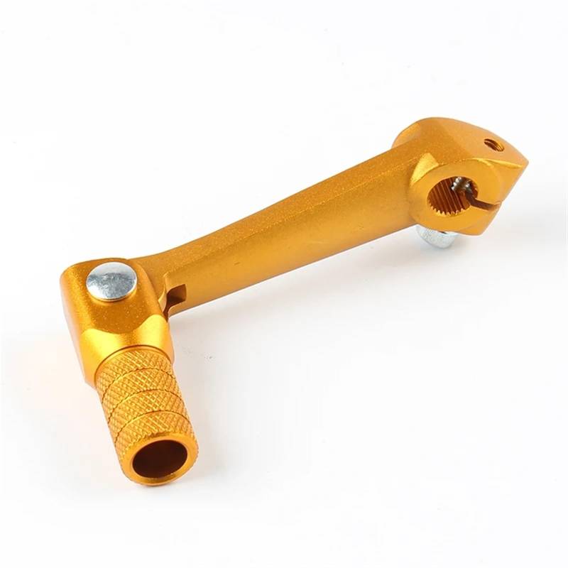 Schaltstabilisator Schalthebel CNC Folding Aluminium Motorrad Schalthebel Für Kayo Für T2 T4 T4L ATV Dirt Bike Pit Bikes Schalthebel Präzises Schalten(Gold) von EVEPSUYMPN