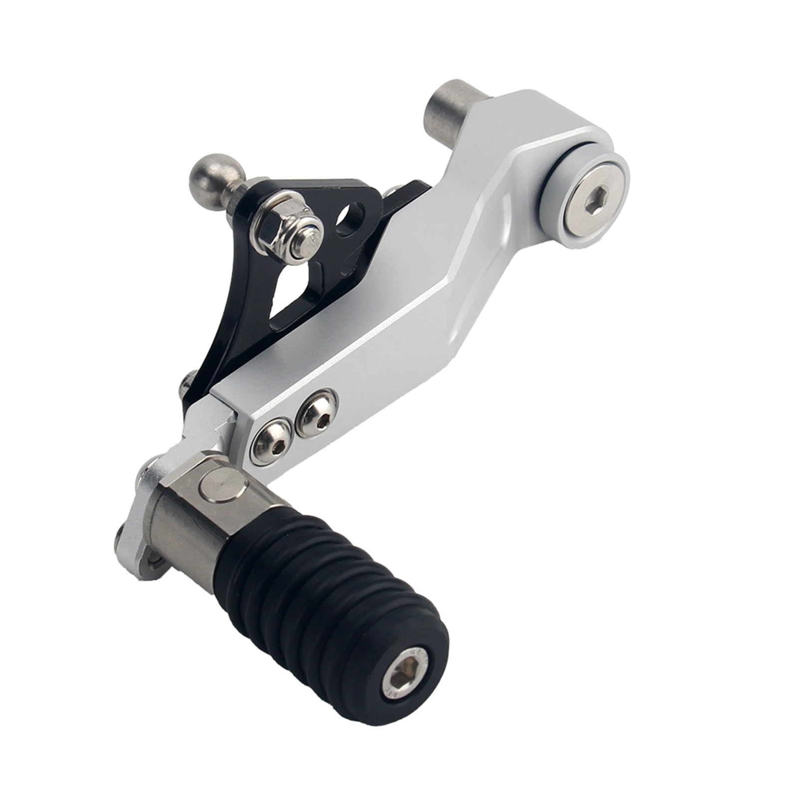 Schaltstabilisator Schalthebel Für F750GS F850GS Für F 750GS 850GS F850 GS ADV 2018-2019 2020 2021 Verstellbarer, Zusammenklappbarer Schalthebel-Schaltpedalhebel Präzises Schalten(Silver) von EVEPSUYMPN