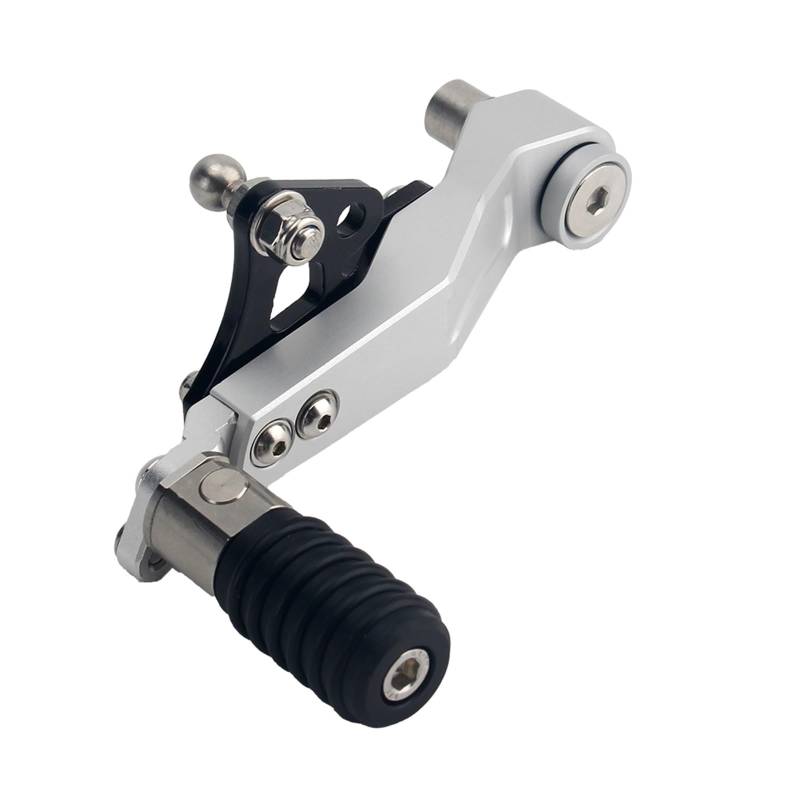 Schaltstabilisator Schalthebel Für F750GS F850GS Für F 750GS 850GS F850 GS ADV 2018-2019 2020 2021 Verstellbarer, Zusammenklappbarer Schalthebel-Schaltpedalhebel Präzises Schalten(Silver) von EVEPSUYMPN