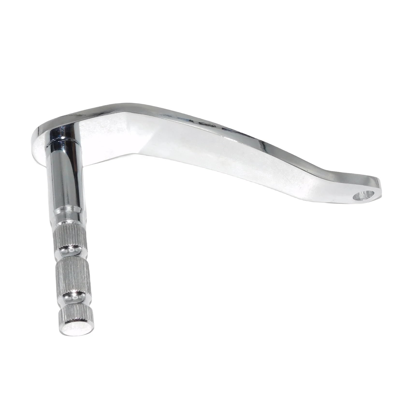 Schaltstabilisator Schalthebel Für Harley Für Softail Slim FLSL Heritage Classic Fat Boy Sport Glide 2018-2023 Motorrad Getriebe Erweiterte Shifter Welle Stange Hebel Arm Präzises Schalten(Silver) von EVEPSUYMPN