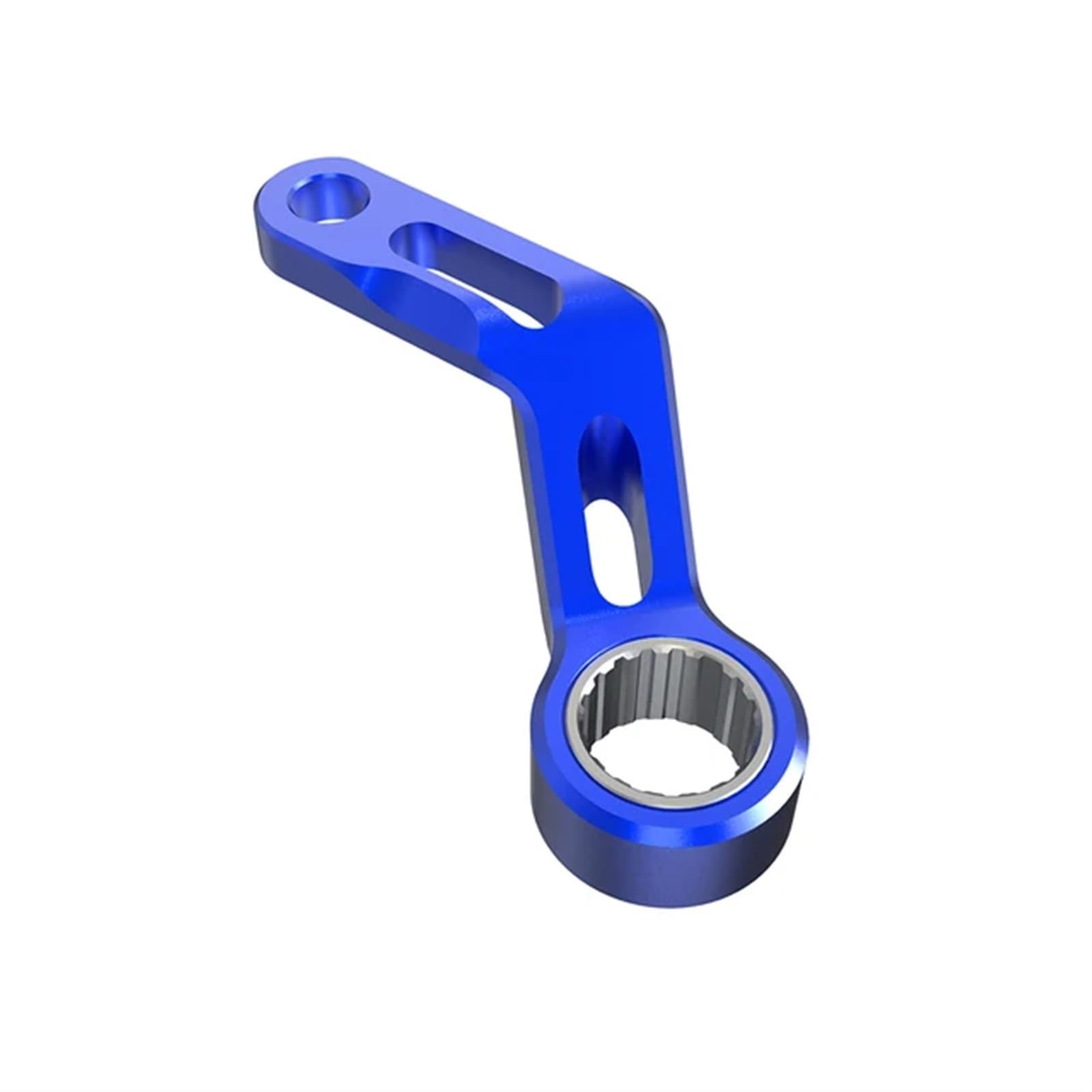 Schaltstabilisator Schalthebel Für MT09 Für TRACE 9 GT Tracer 900 GT Für FZ-09 FZ09 Für FJ09 Für XSR900 Für Niken Getriebe Shift Unterstützung Schalthebel Stabilisator Halterung Präzises Schalten(Blue von EVEPSUYMPN