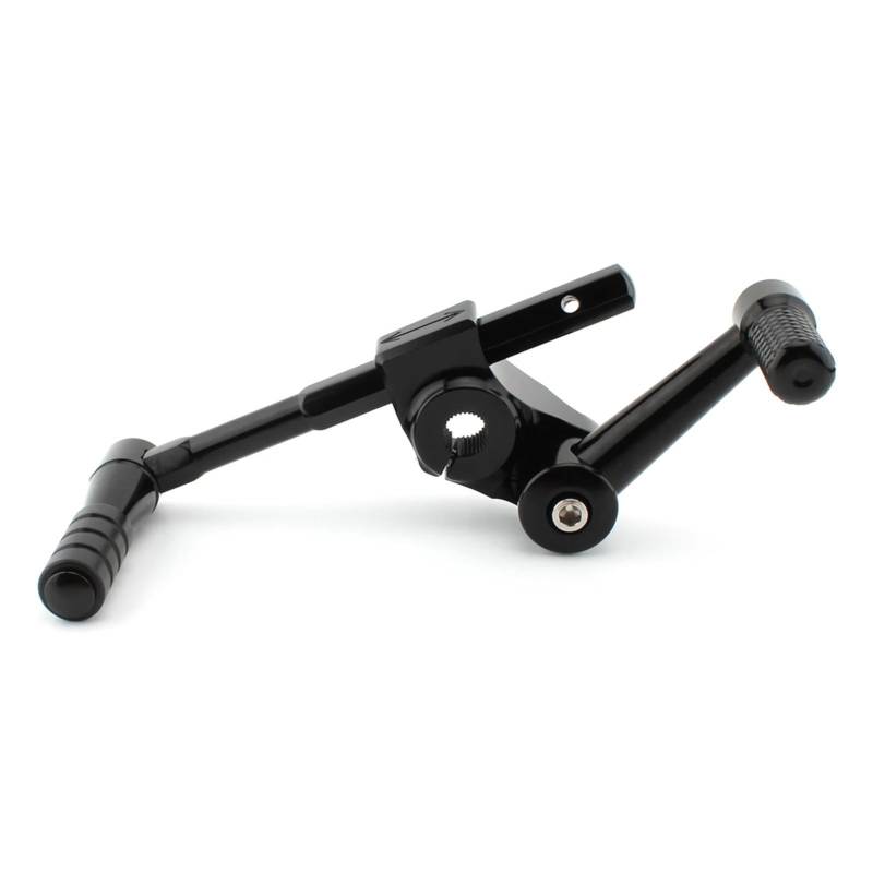 Schaltstabilisator Schalthebel Für R18 Motorrad Vorne Hinten Einstellbare Ferse Toe Shifter Schalthebel Präzises Schalten(Black) von EVEPSUYMPN