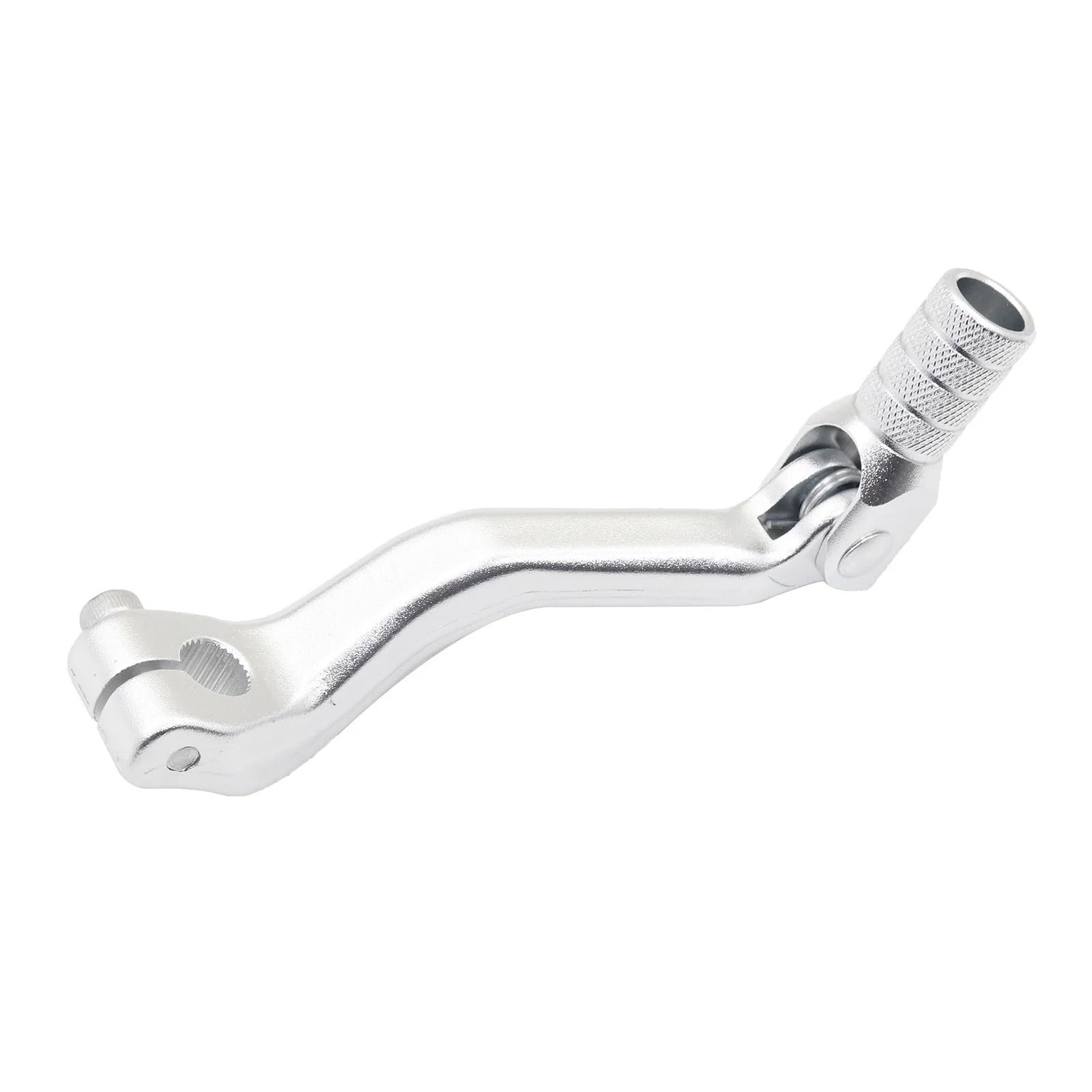 Schaltstabilisator Schalthebel Motorrad ATV CNC Schalthebel Pedal Hebel Motocross 125-250cc Universal Teil Für Kayo Für T2 T4 T6 K4 K6 Für Xmotos CB NC 250 300 450 Präzises Schalten(Silver) von EVEPSUYMPN