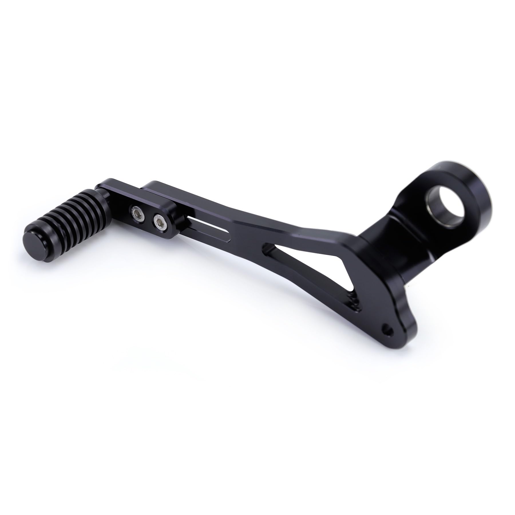 Schaltstabilisator Schalthebel Motorrad CNC Aluminium Für Kawasaki Für ZX25R ZX-25R Getriebe Schalthebel Verlängert Einstellbare Länge Shifter Fuß Pedal Präzises Schalten(Black) von EVEPSUYMPN