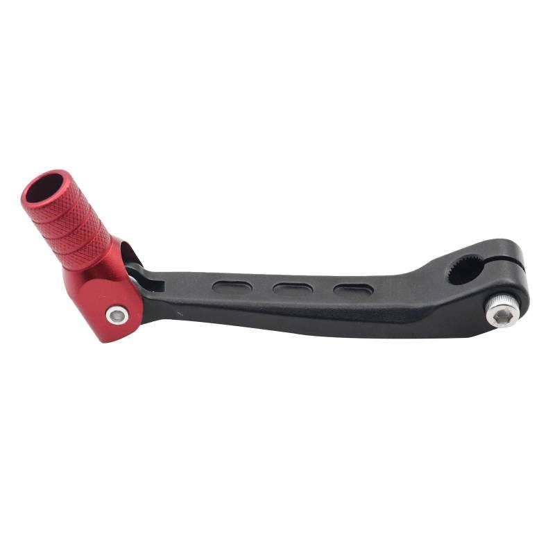 Schaltstabilisator Schalthebel Motorrad CNC Aluminium Klapp Shifter Schalthebel Für CRF150F Für CRF230F Für CRF 150F 230F 2003-2017 Präzises Schalten(Black red) von EVEPSUYMPN