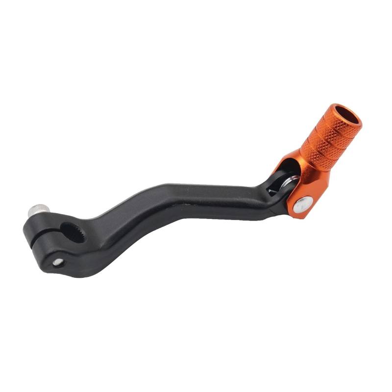 Schaltstabilisator Schalthebel Motorrad CNC Schalthebel Pedal Hebel Universal Teil Für Kayo Für T2 T4 T6 K4 K6 Xmotos CB NC 250 300 450 Enduro Dirt Bike 125-250cc Präzises Schalten(Black Orange) von EVEPSUYMPN