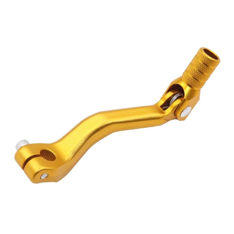 Schaltstabilisator Schalthebel Motorrad CNC Schalthebel Pedal Hebel Universal Teil Für Kayo Für T2 T4 T6 K4 K6 Xmotos CB NC 250 300 450 Enduro Dirt Bike 125-250cc Präzises Schalten(Gold) von EVEPSUYMPN