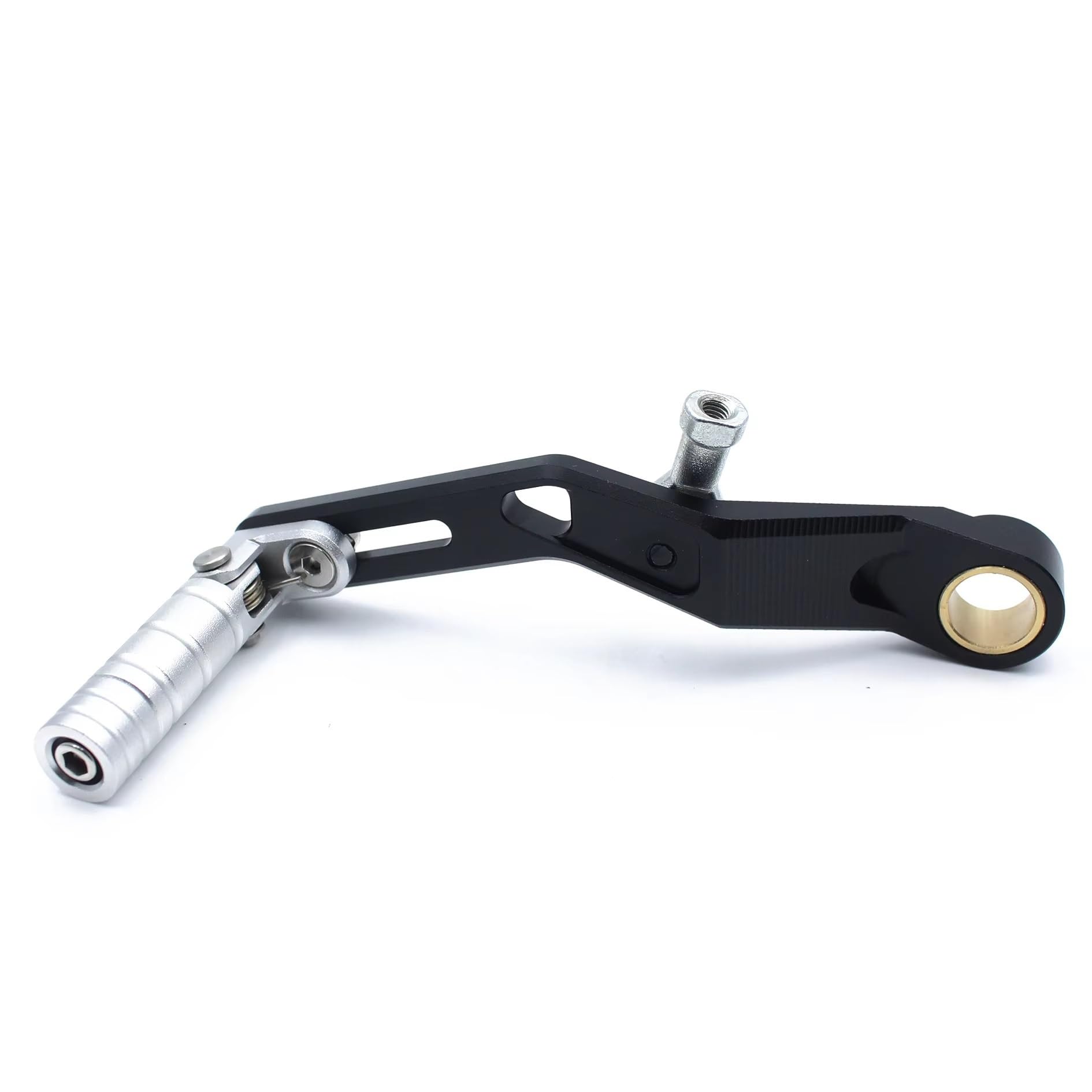 Schaltstabilisator Schalthebel Motorrad Einstellbare Folding Schalthebel Shift Pedal Hebel Für F750GS Für F850GS Für F 750GS 850GS F850 GS ADV 2018-2021 Präzises Schalten(Silver) von EVEPSUYMPN