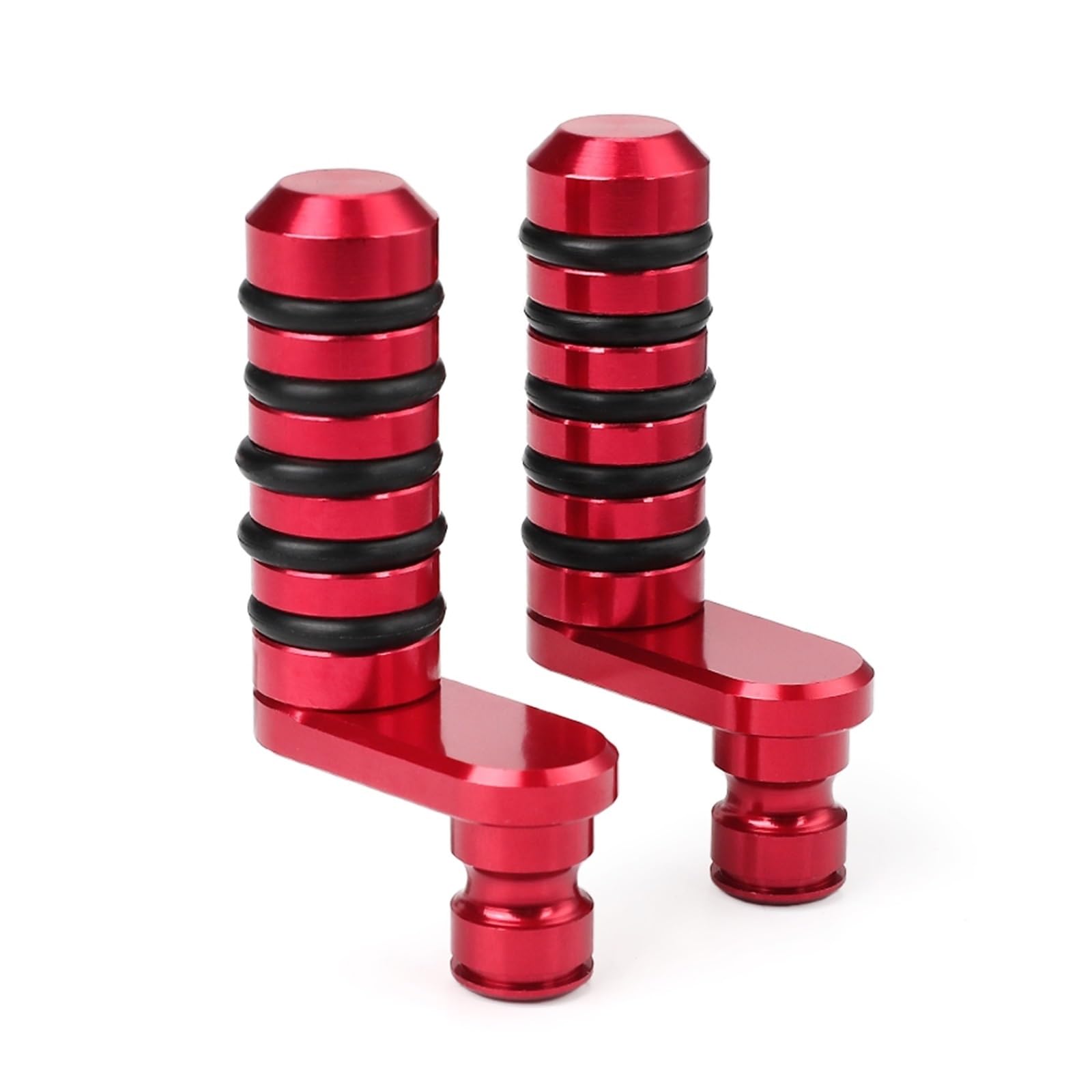 Schaltstabilisator Schalthebel Motorrad Schalthebel Kappe Peg Pin Bremspedal Schritt Für Guzzi Für Griso 850 Breva 1100 Norge 1200 Stelvio Sport V85 V100 Präzises Schalten(Red) von EVEPSUYMPN