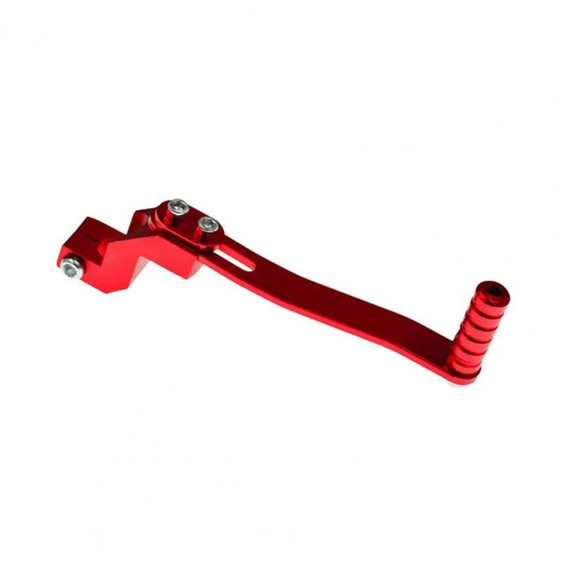 Schaltstabilisator Schalthebel Rostfreier Korrosionsbeständiger Anti-Verformungs-Schalthebel-Ersatz-Motorrad-Schalthebel-Pedalschalthebel Präzises Schalten(Red) von EVEPSUYMPN