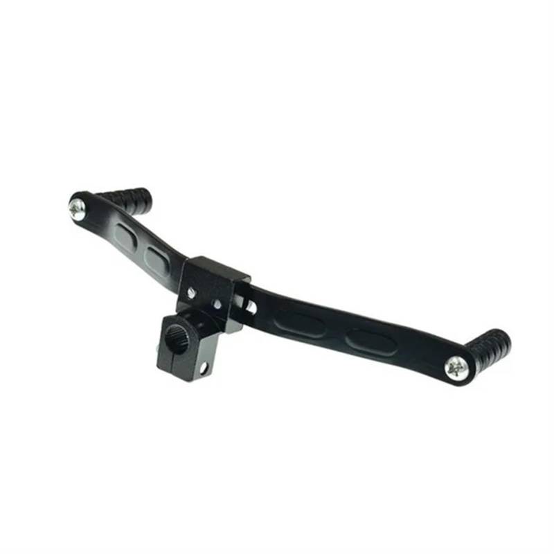 Schaltstabilisator Schalthebel Universal Für ATV Dirt Bike Moped Roller Motorrad Folding Schalthebel Schalthebel Getriebe Shift Aluminium 1Pcs Präzises Schalten(Black) von EVEPSUYMPN