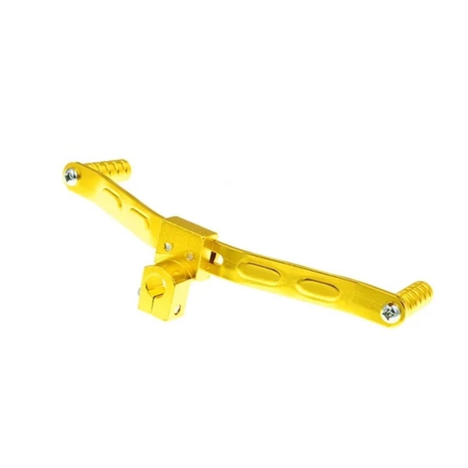 Schaltstabilisator Schalthebel Universal Für ATV Dirt Bike Moped Roller Motorrad Folding Schalthebel Schalthebel Getriebe Shift Aluminium 1Pcs Präzises Schalten(Gold) von EVEPSUYMPN