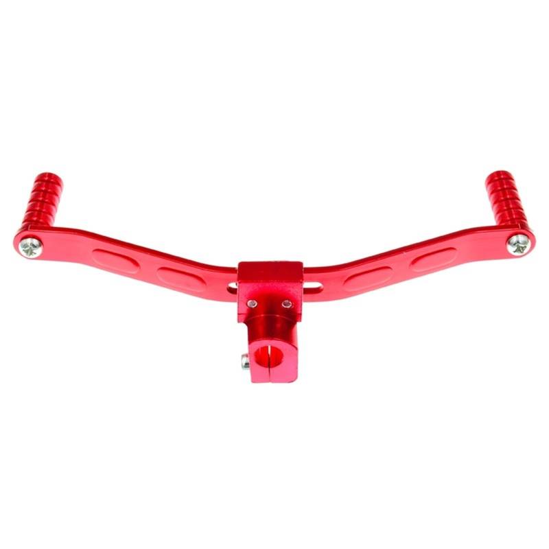 Schaltstabilisator Schalthebel Universal Für ATV Dirt Bike Moped Roller Motorrad Folding Schalthebel Schalthebel Getriebe Shift Aluminium 1Pcs Präzises Schalten(Red) von EVEPSUYMPN