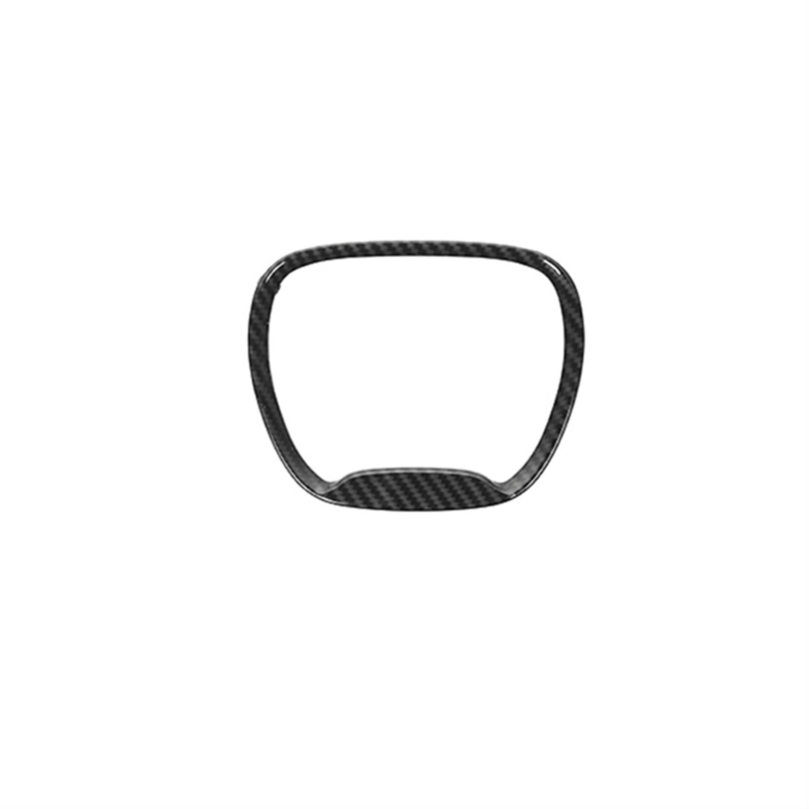 EVERETTE Carbon-Faser-Zubehör passend for Dodge Challenger 2015–2019, Auto-Lenkrad-Dekor-Abdeckungsaufkleber (Color : Carbon Fiber Ring) von EVERETTE